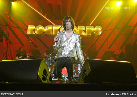 Bobby Gillespie at the Orange RockCorps concert